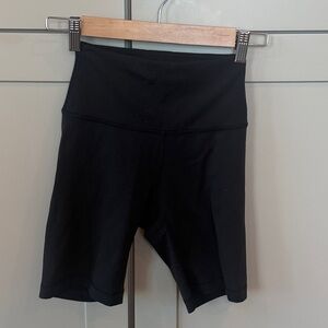 lululemon athletica Black Bike Shorts